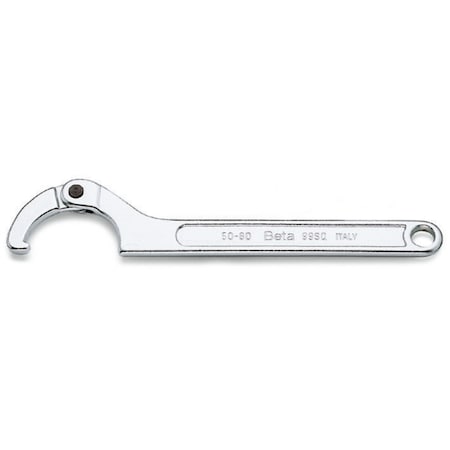 Beta 99SQ Adjustable Hook Spanner Wrench with Square Nose 50-80 mm 000990250